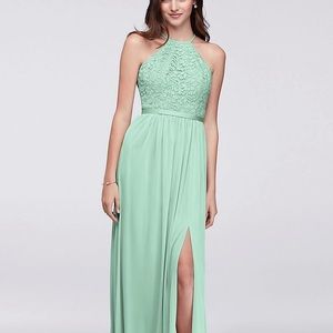 David’s bridal bridesmaid dress